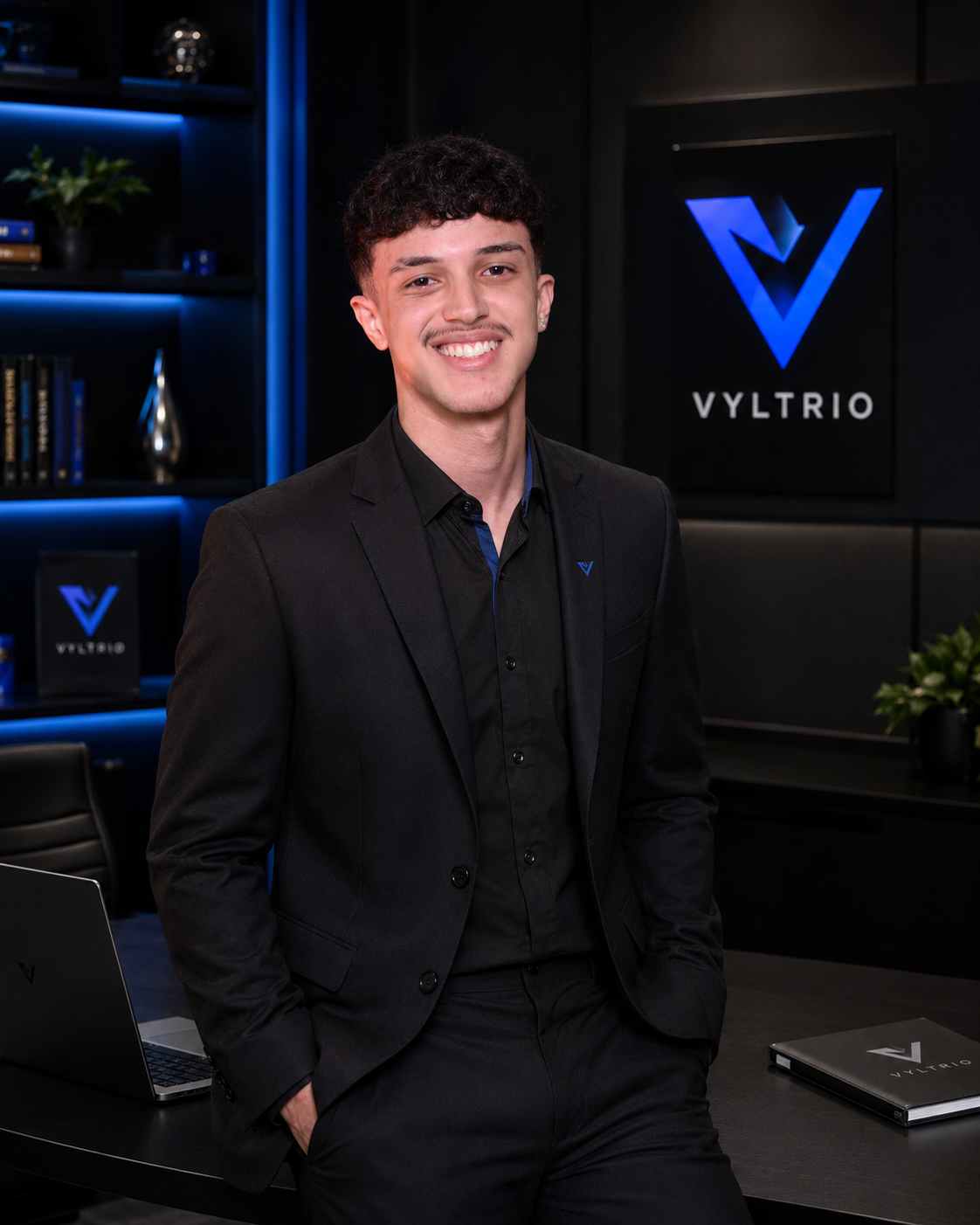 João Vilfredo, fundador da Vyltrio